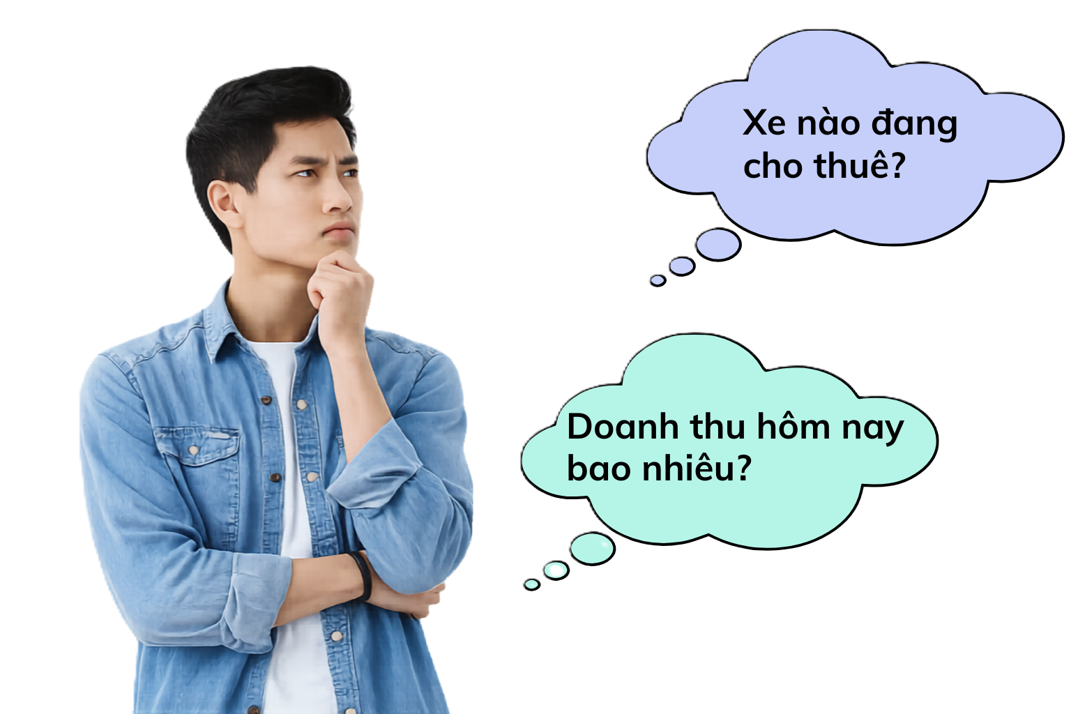 Chủ cửa hàng đang đau đầu