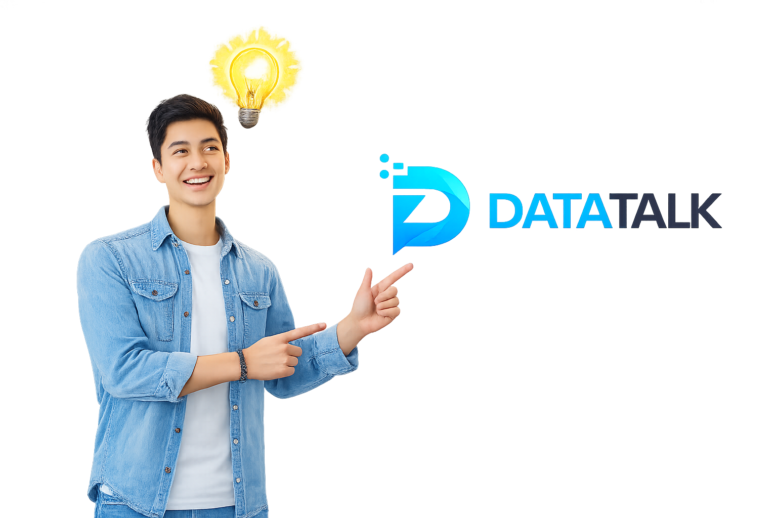 Chủ cửa hàng nảy ra ý tưởng với DataTalk